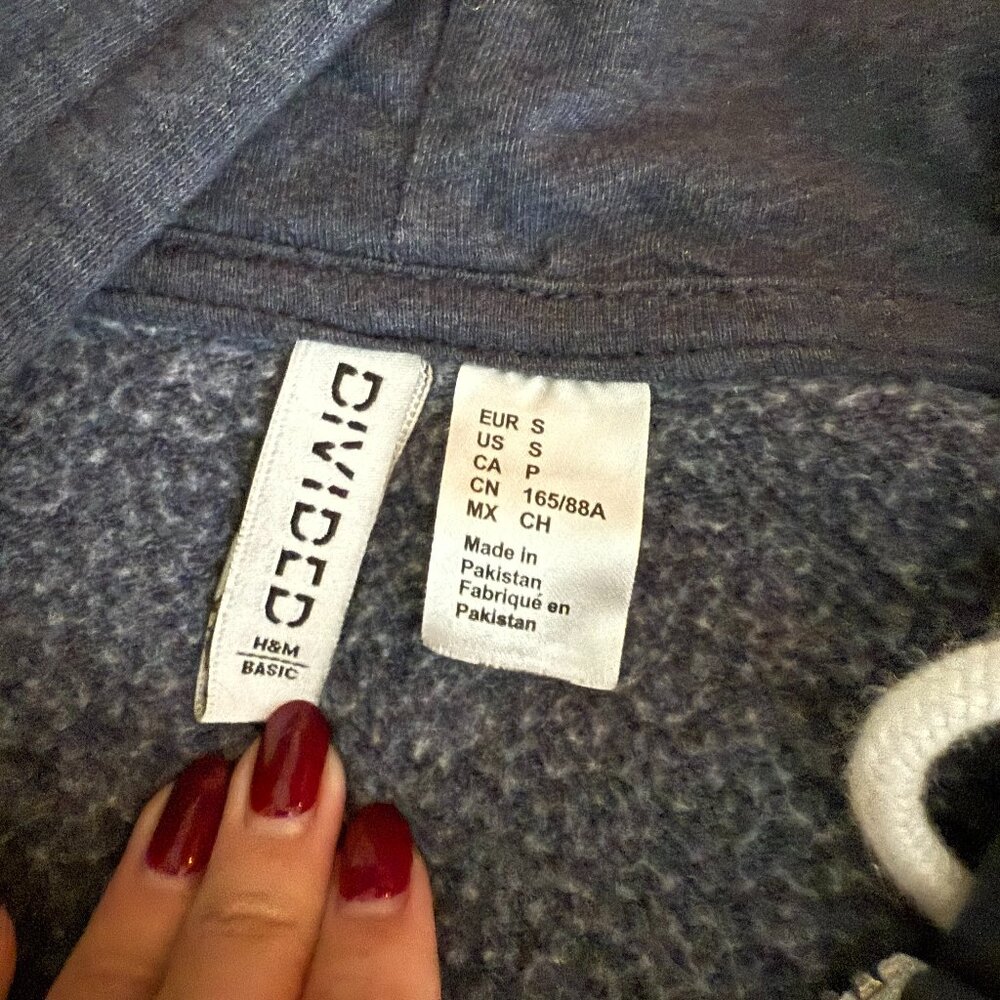 h&m basic zip up - Picture 2 of 2